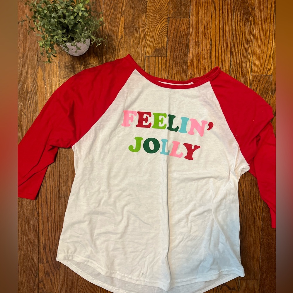 Feelin Jolly Baseball Tee